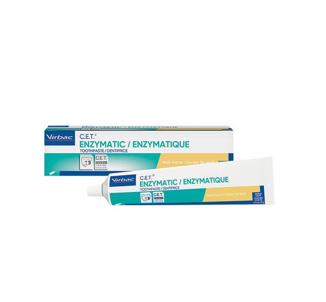 50% OFF!! Virbac C.E.T Enzymatic Toothpaste for Dogs & Cats 70g Malt Flavor Carousel 1