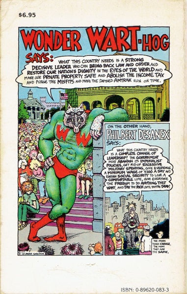 Wonder Warthog & The Nurds of November by G Sheldon - Rip Off Press - 1980 - VG Carousel 5