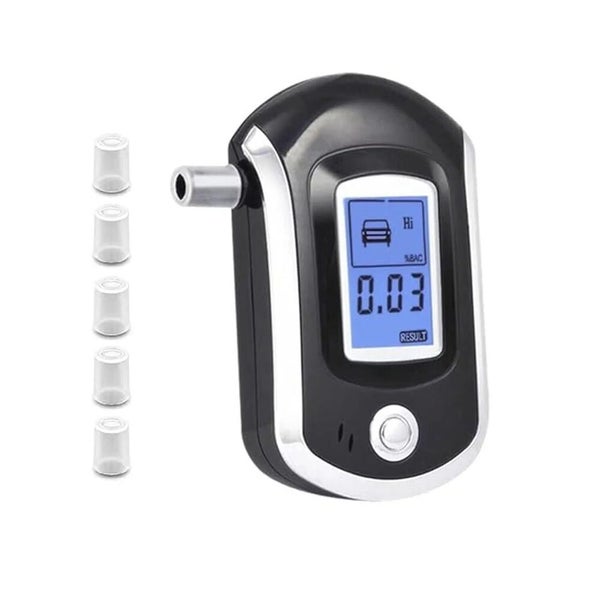 Portable Digital Alcohol Breathalyser Personal Breath Breathtester LCD Tester Carousel 2