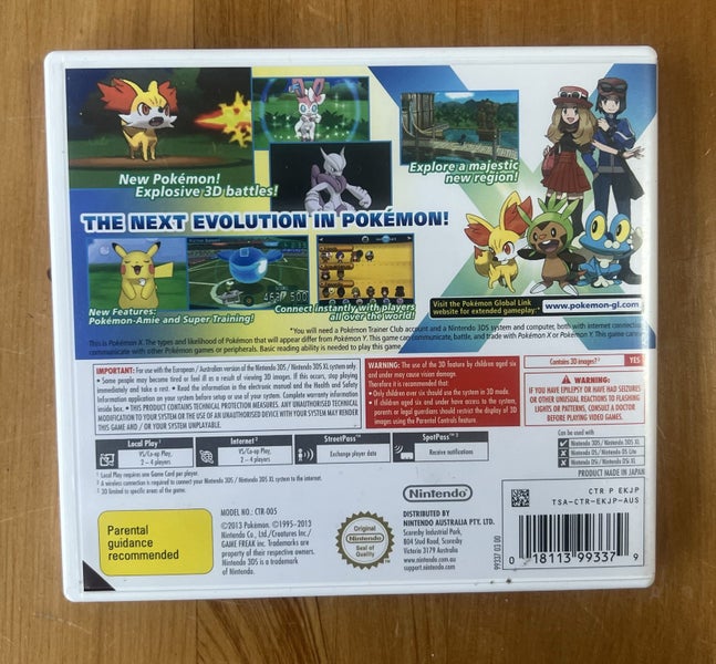 Pokémon X (Nintendo 3DS) Carousel 2