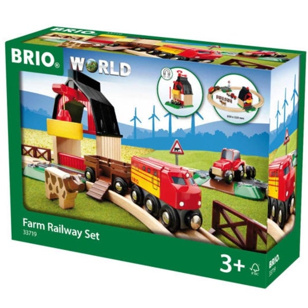 BRIO Farm Railway Set Carousel 1