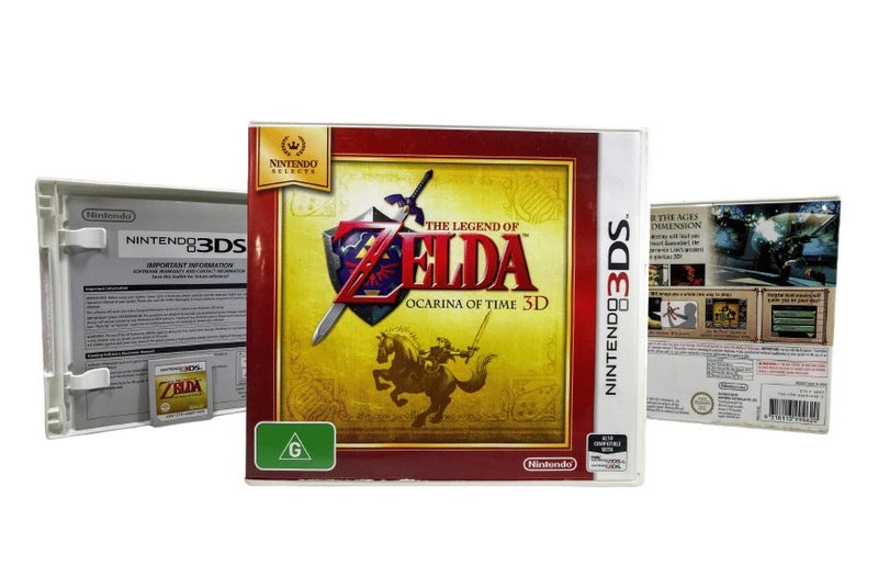 The Legend of ZELDA Ocarina of Time 3D (3DS) *MINT COMPLETE* Carousel 1