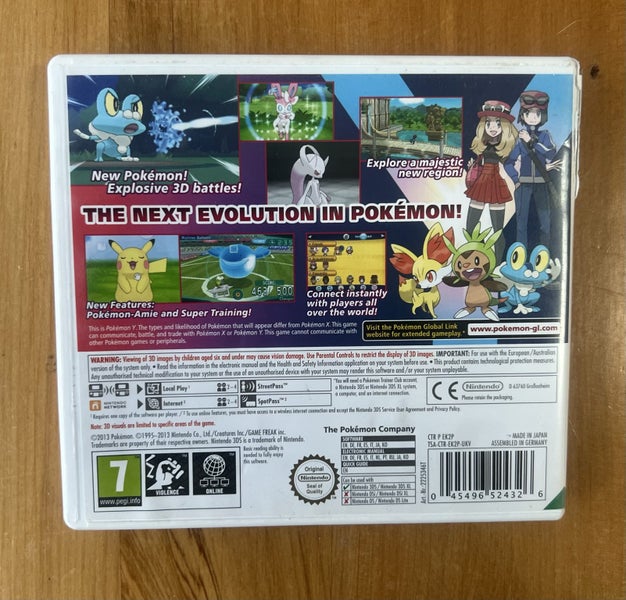 Pokémon Y (Nintendo 3DS) Carousel 2