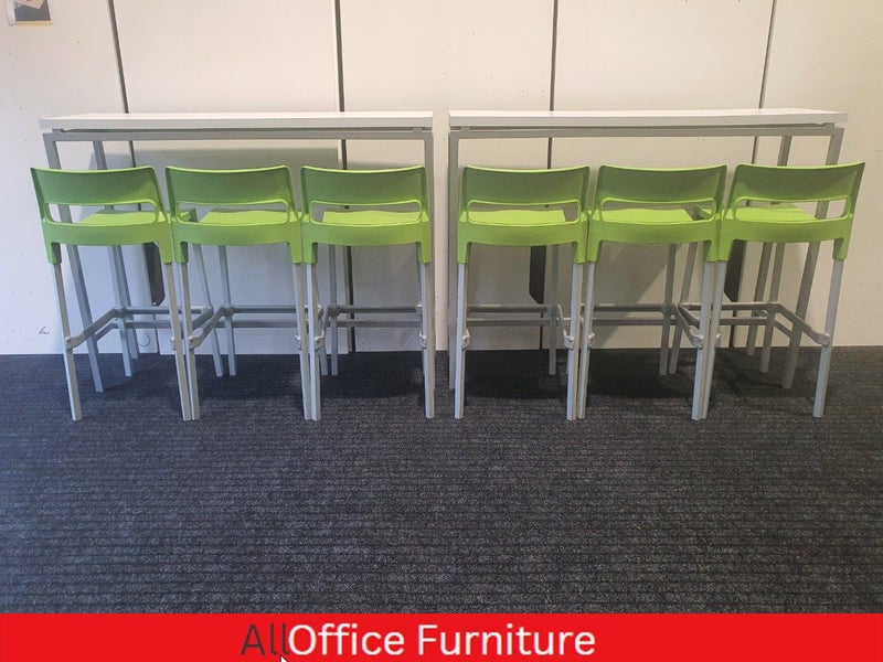 Breakout Table with 2 Stools Carousel 1