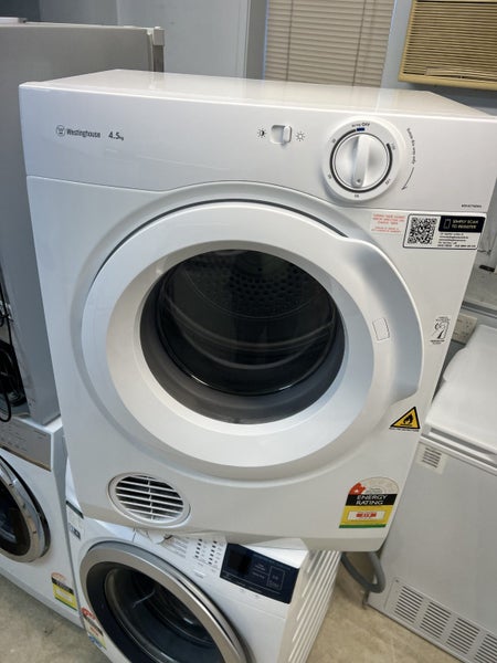 Westinghouse 4.5kg Timer Vented Dryer White WDV457HQWA Carousel 1