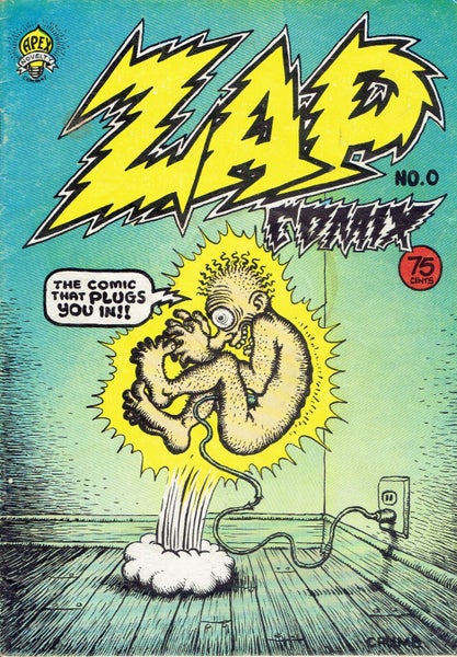 Zap Comix - Issue No 0 - Illustrated by Robert Crumb - VG Carousel 1
