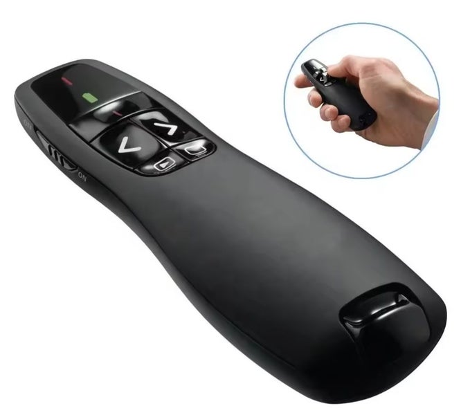 Wireless Presentation Remote Clicker With Laser Pointer Snap Deal Carousel 1