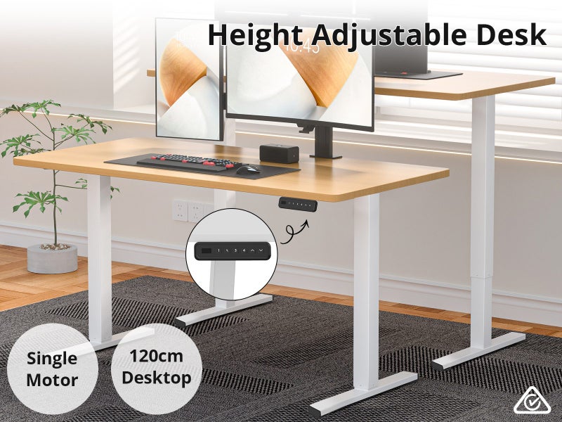 Height Adjustable Desk Carousel 1