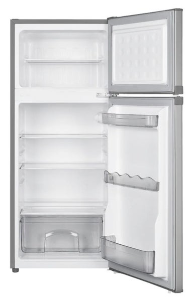 Imprasio 125L Top Mount Fridge Freezer Stainless Steel IMTMF125SS manual defrost Carousel 2