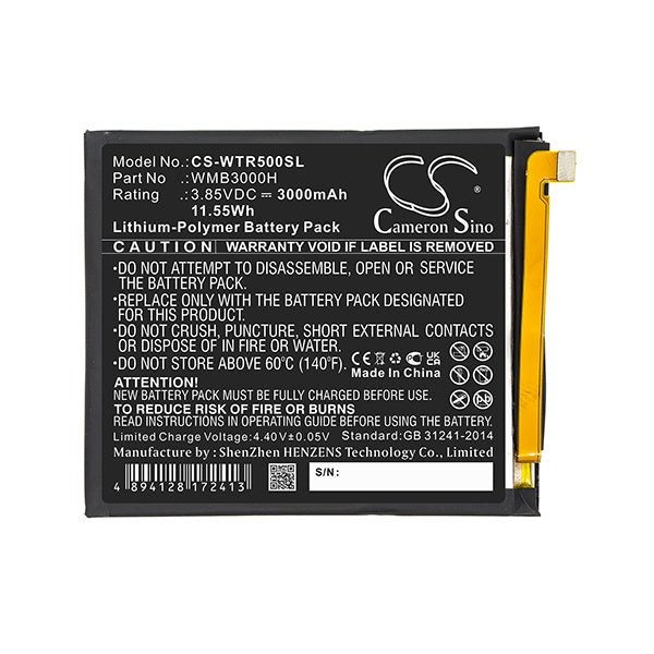 Cameron Sino Cs Wtr500Sl 3000Mah Battery For Walton Primo R5 Mobile Carousel 1