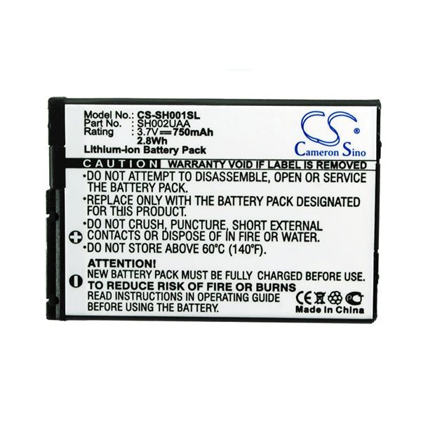Cameron Sino Cs Sh001Sl 750Mah Replacement Battery For Sharp Mobile Carousel 1