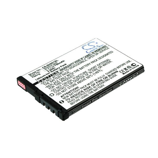 Cameron Sino Cs Sh001Sl 750Mah Replacement Battery For Sharp Mobile Carousel 2