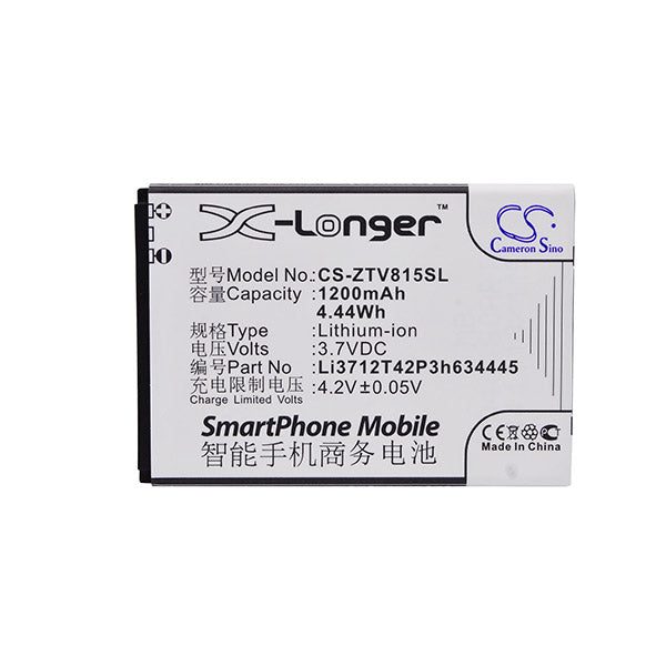 Cameron Sino Cs Ztv815Sl 1200Mah Battery For Zte V815W Phone Carousel 1