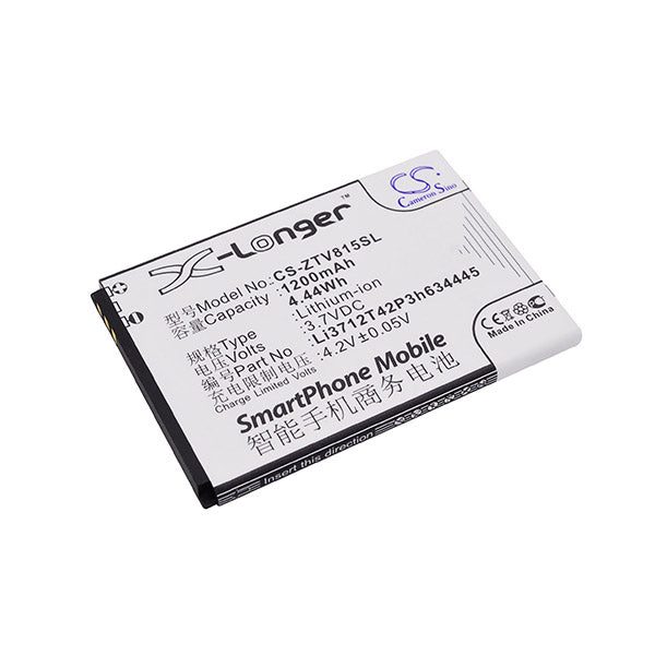 Cameron Sino Cs Ztv815Sl 1200Mah Battery For Zte V815W Phone Carousel 2