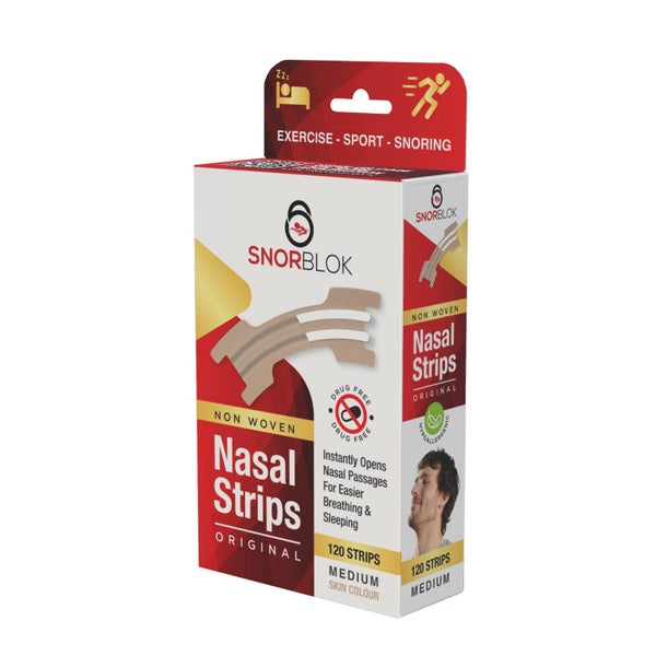 Nasal Strips 120 anti snore/allergy relief Nasal Strips Carousel 1
