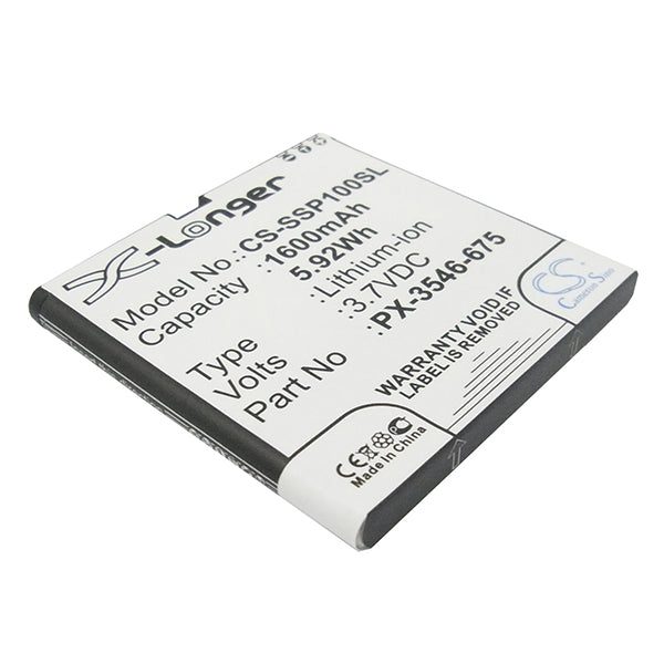 Cameron Sino Cs Ssp100Sl 1600Mah Battery For Simvalley Mobile Carousel 5