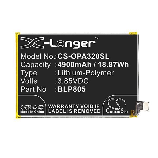 Cameron Sino Cs Opa320Sl 4900Mah Battery For Oppo A32 Mobile Carousel 1