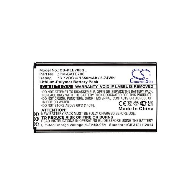 Cameron Sino Cs Ple700Sl 1550Mah Battery For Plum E700 Mobile Carousel 1