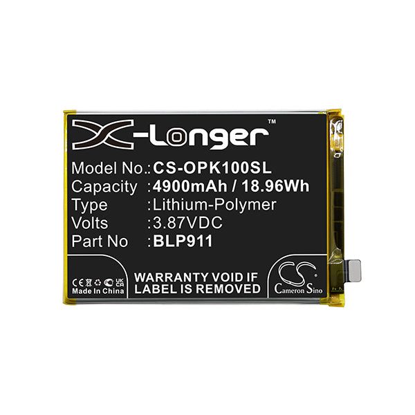 Cameron Sino Cs Opk100Sl 4900Mah Battery For Realme 9I Mobile Carousel 1