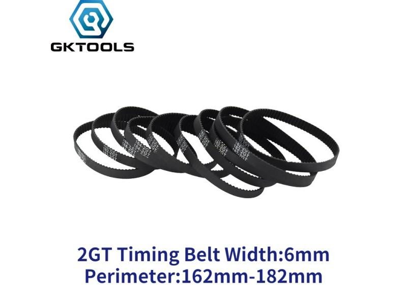 GKTOOLS C-4 3D Printer GT2 6mm Closed Loop Rubber 2GT Timing Belt Length From Carousel 1