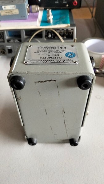 Bird 43 Wattmeter with 50W 100-250 MHz plug in Carousel 5