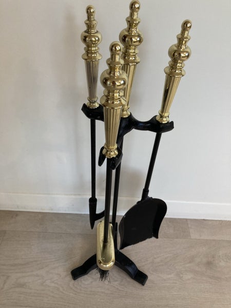 Fire Set .... Black Wrought Iron Carousel 2