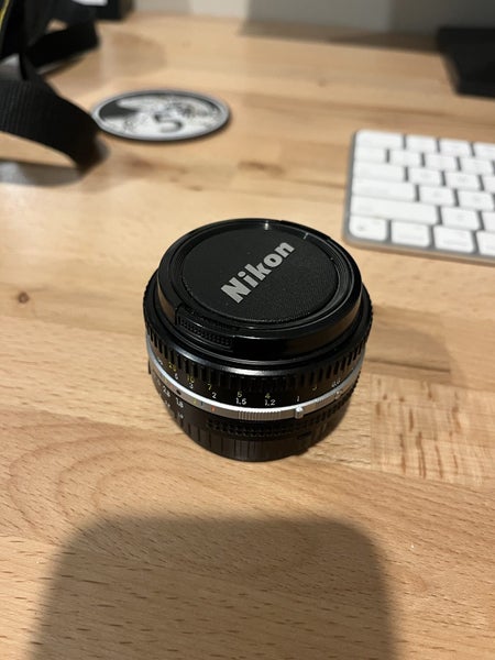 Nikon Nikkor 1:1.8 50mm pancake lens bayonet mount vintage62863843980034119