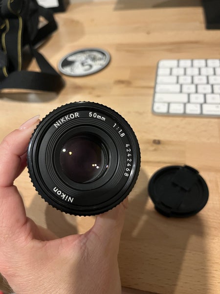 Nikon Nikkor 1:1.8 50mm pancake lens bayonet mount vintage62863843980034112