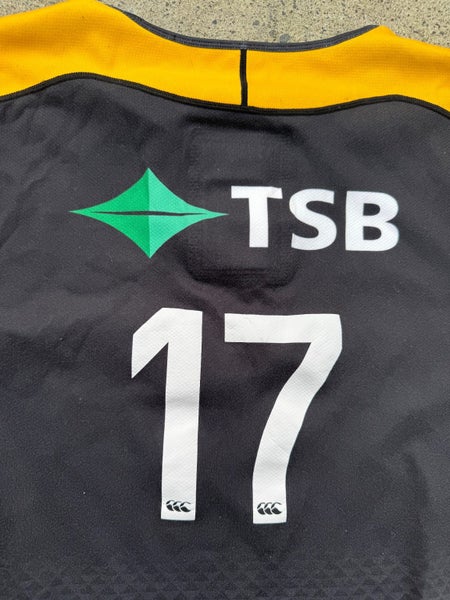 Taranaki Mitre 10 Cup Match Worn Rugby Union Away Jersey #17 Carousel 5