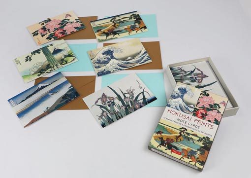 Hokusai Prints Note Cards - 12 Cards: 12 Blank Cards in 6 Lovely Prints Carousel 4