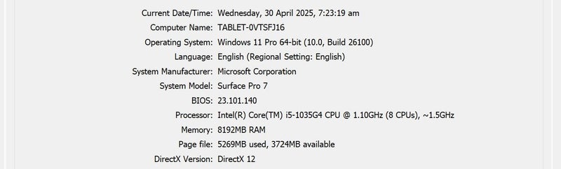 Microsoft Surface Pro 7 Carousel 7