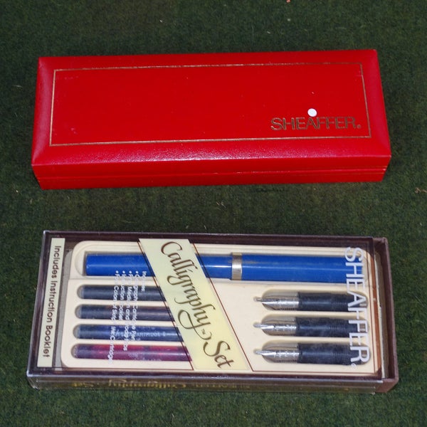 Shaeffer Fountain Pens x 3 & Shaeffer Calligrapghy Set Sold as one lot Carousel 1