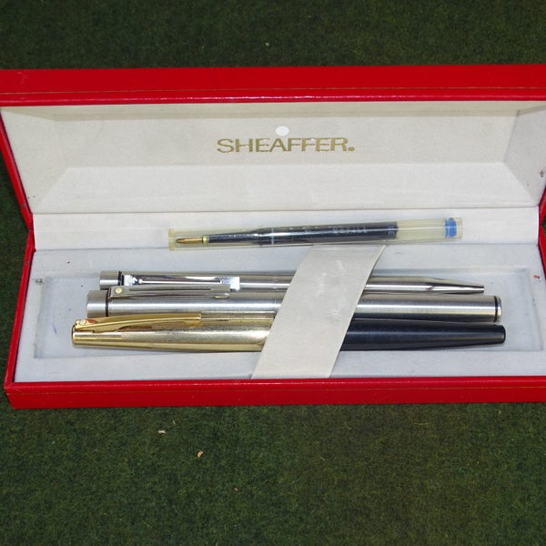 Shaeffer Fountain Pens x 3 & Shaeffer Calligrapghy Set Sold as one lot Carousel 2