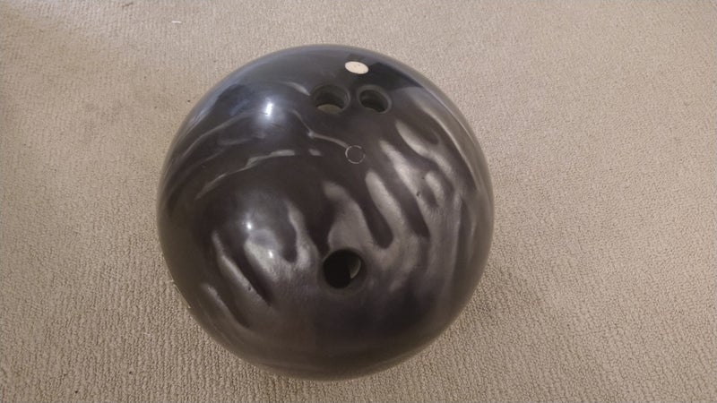 Brunswick Slingshot size 10 Grey Marble Ten Pin Bowling Ball Carousel 6