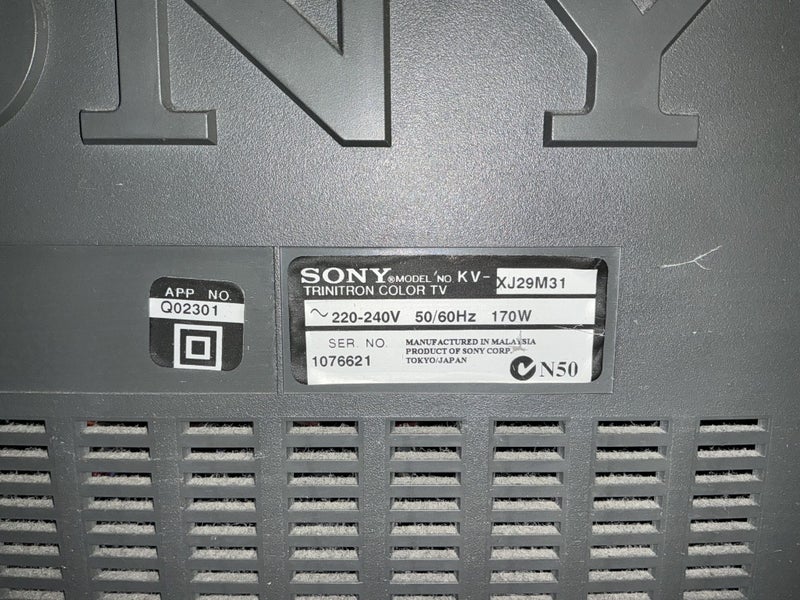 Trinitron TV (27 inch) Carousel 3