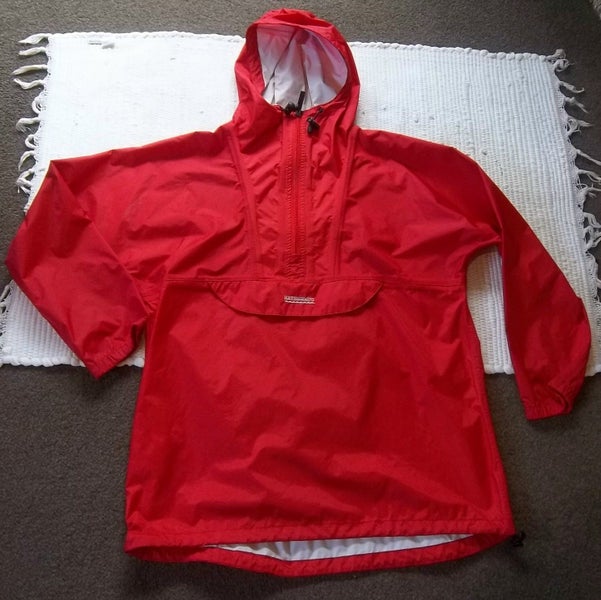 Kathmandu size 12 years red rain jacket, waterproof. Carousel 1