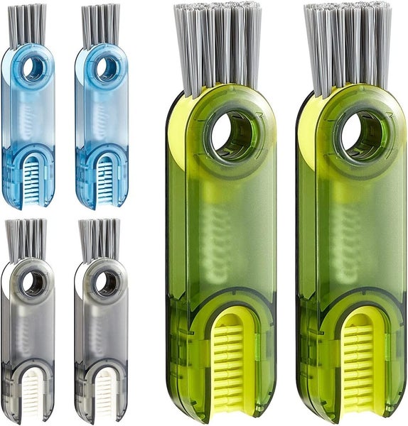 3 in 1 Multifunctional Cleaning Brush, 3 in 1 Tiny Bottle Cup Lid Detail Brush Carousel 1