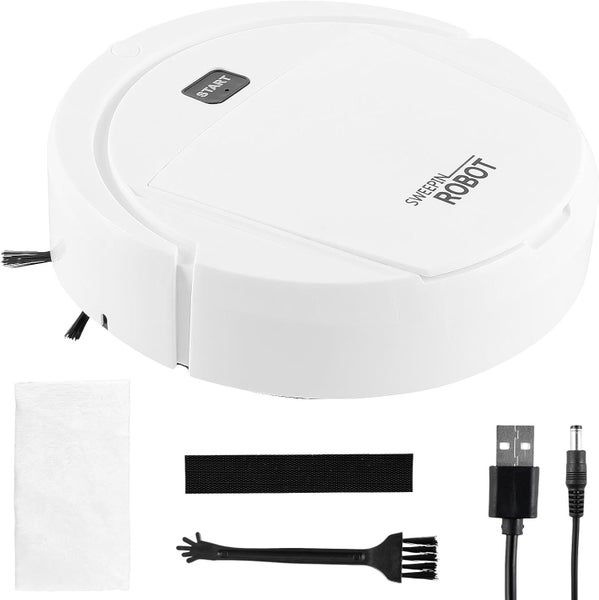 Mopping Robot Vacuum Cleaner,1200mAh Rechargeable Robotic Vacuum Cleaner Stron Carousel 1