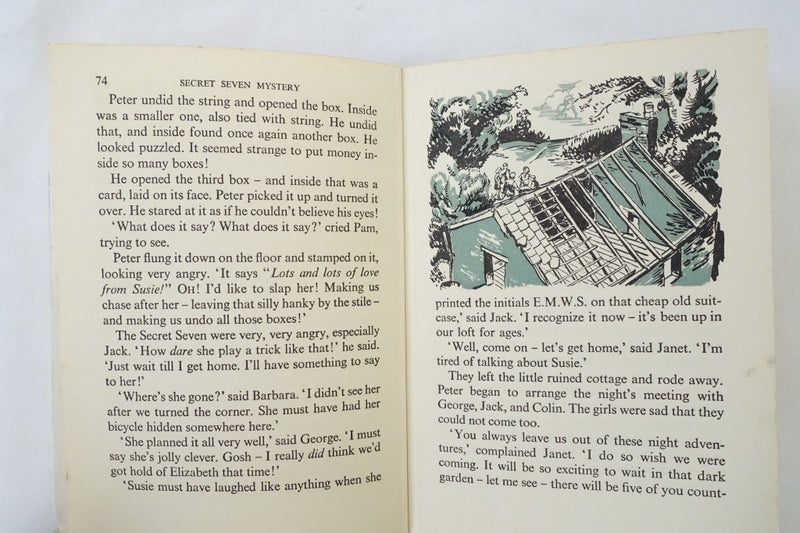 Secret Seven Mystery by Enid Blyton Brockhampton Press, 1957. 1st Ed (SKU BK45) Carousel 10