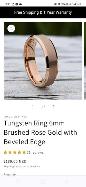 Men's Rose Gold Ring Carousel 1