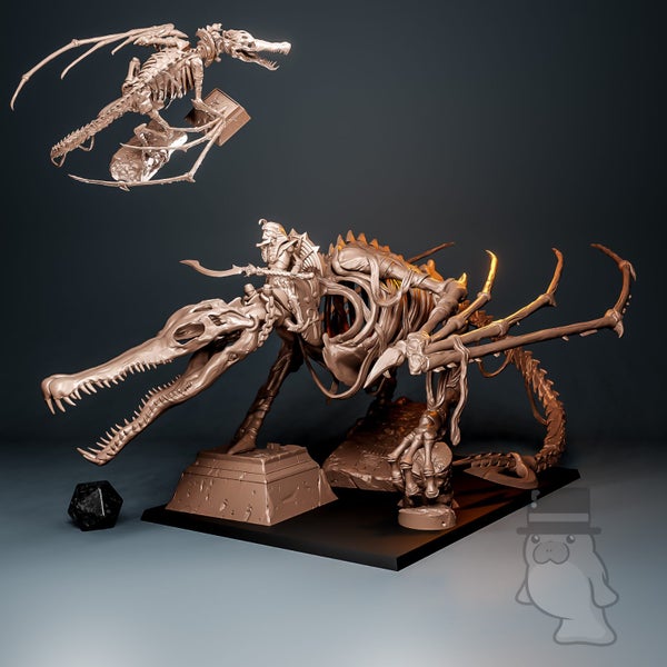Necrolith Proxy - Crab Miniatures - Pharoahs Legacy Undead Army Carousel 1