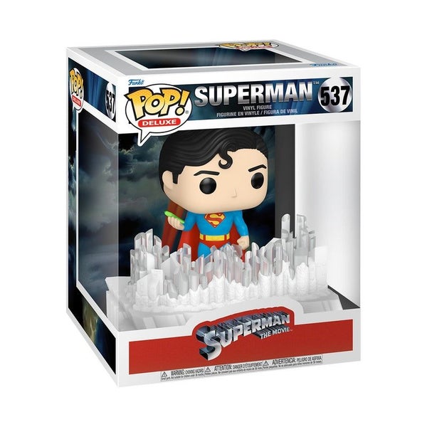 Funko Pop! Deluxe Superman - with Crystal (1978) Vinyl Figure Carousel 2
