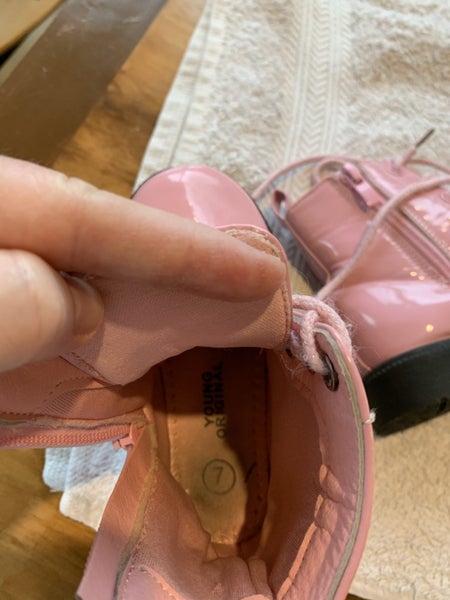 Toddler Pink Boots size 7 Carousel 3