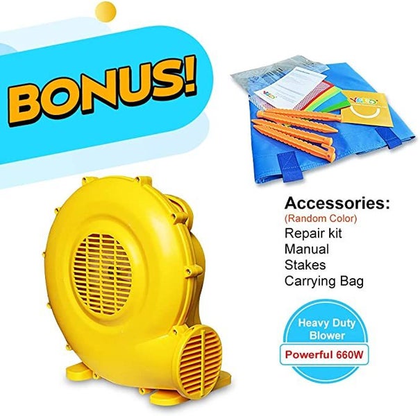 Indoor Bounce House Inflatable Bouncy Castle Obstacle For Kids Outdoor Games Carousel 8