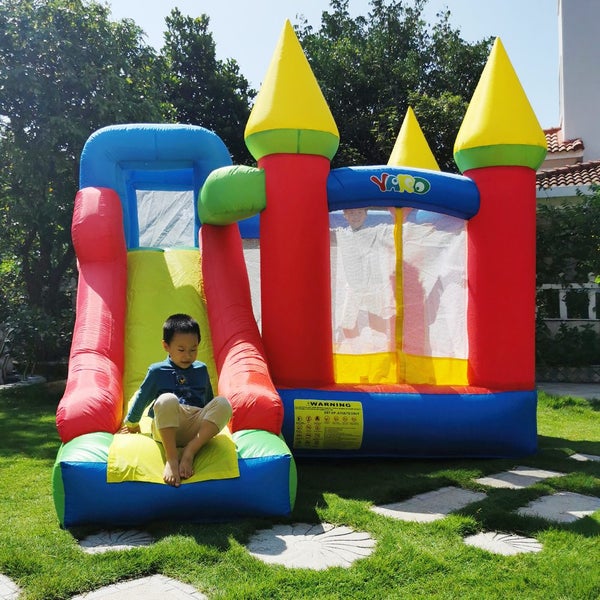 YARD high quality indoor outdoor bouncy castle bounce house with free blower Carousel 1
