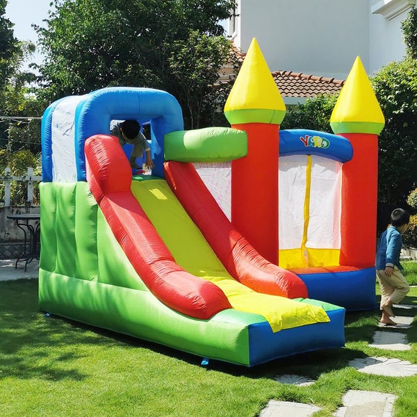 YARD high quality indoor outdoor bouncy castle bounce house with free blower Carousel 2