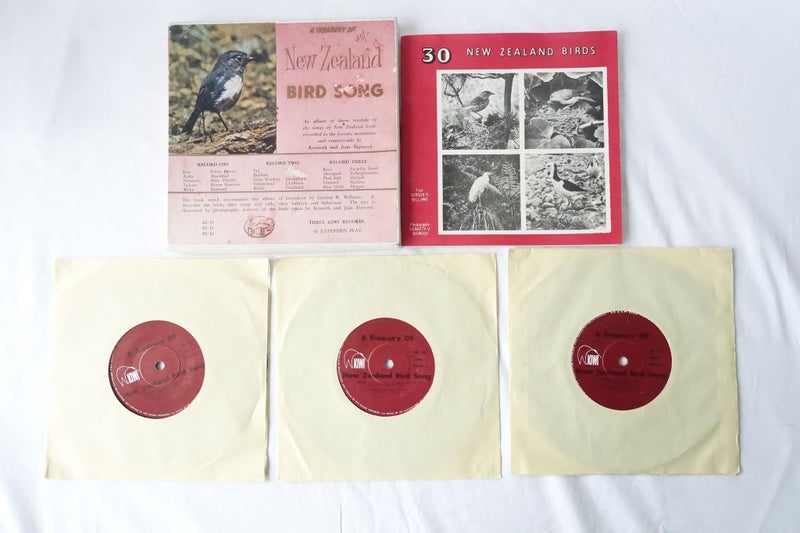 A Treasury of New Zealand Bird Song Boxed Booklet & Three EPs (SKU BK43) Carousel 1