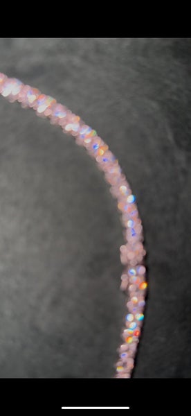 Custom one of a kind moissanite tennis necklace Carousel 4
