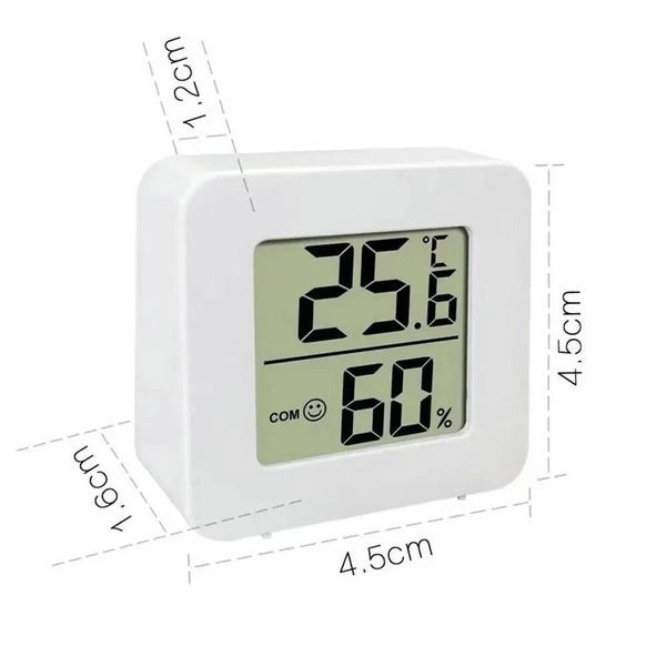 New Mini Indoor Thermometer LCD Digital Temperature Room Hygrometer Carousel 2