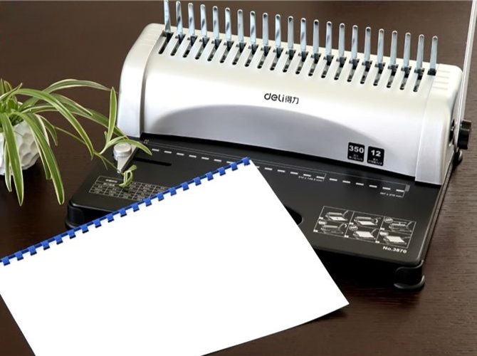 Comb Binding Machine Office Binder Carousel 5